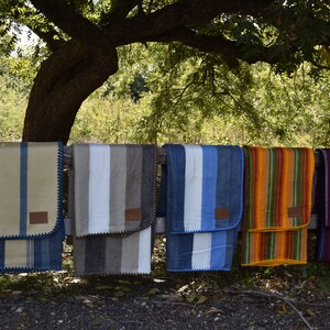 Manta de lana de alpaca turquesa: suave e hipoalergénica (85 x 65 pulgadas) imagen 8