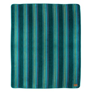 Manta de lana de alpaca turquesa: suave e hipoalergénica (85 x 65 pulgadas) imagen 5