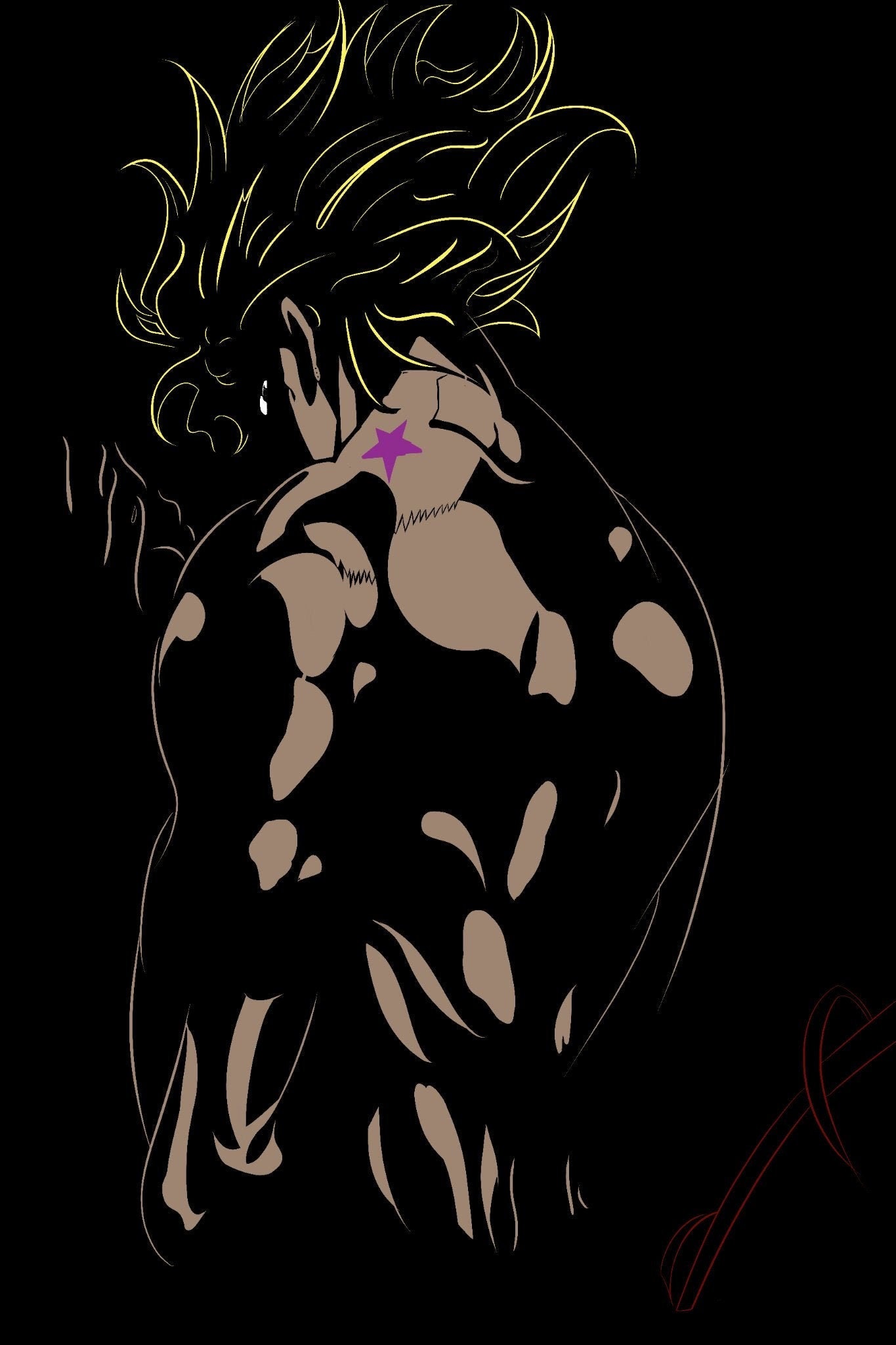 Dio Shadow Print 