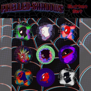 Spiderverse 1.5&quot; Button Set