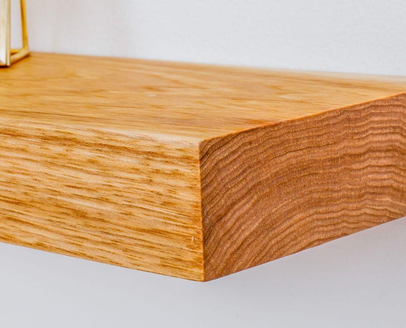 OakfordHome Hickory Floating Shelf