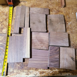 Black Walnut Lumber Cutoffs
