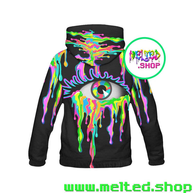 MELTED THIRD EYE Hoodie Women