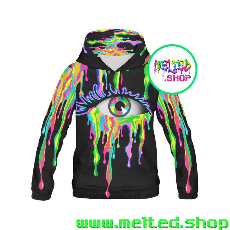 MELTED THIRD EYE Hoodie Women
