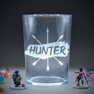 DnD Etched Class Glass - Hunter