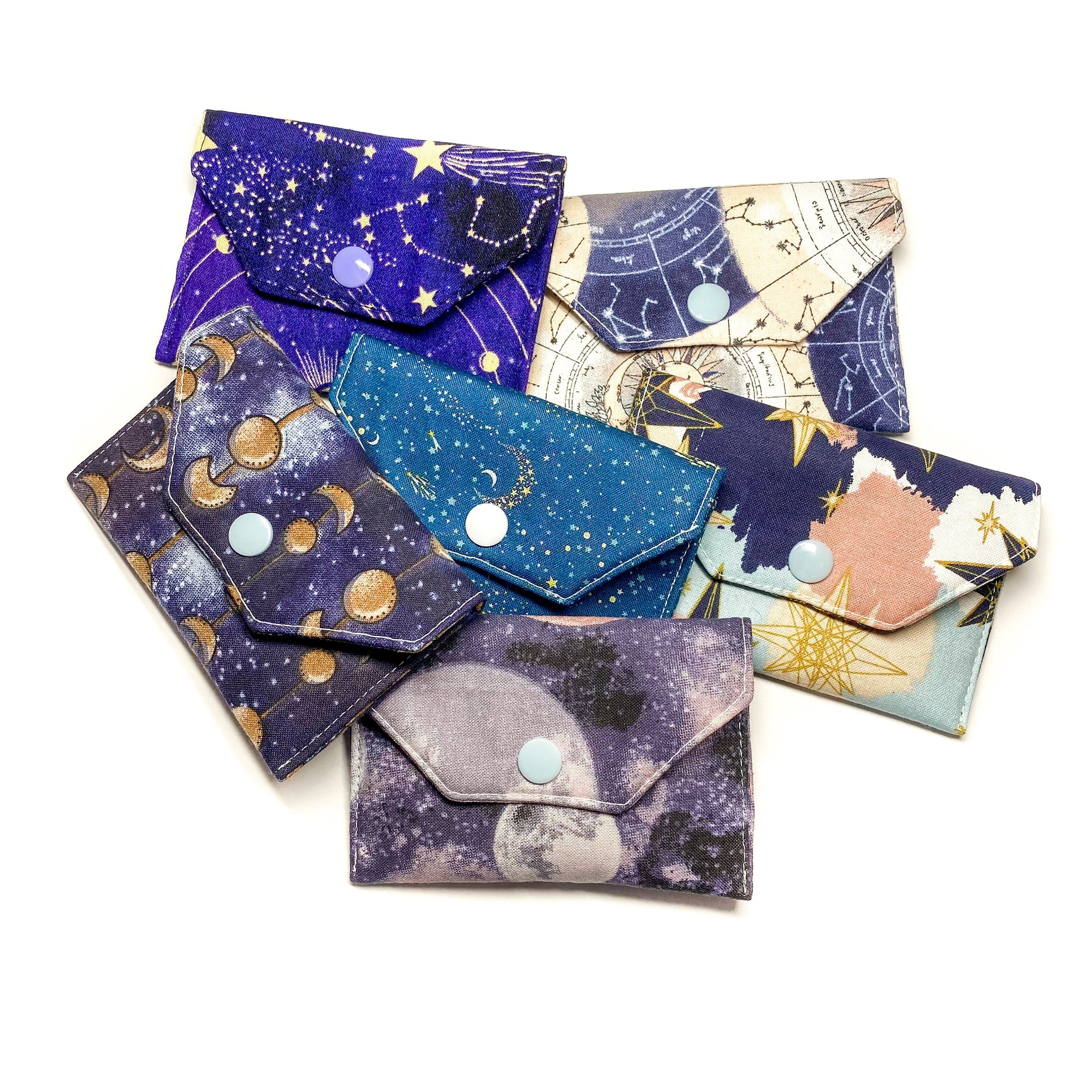 Celestial Mini Wallet Cute Card Wallet Birth Control Case Etsy