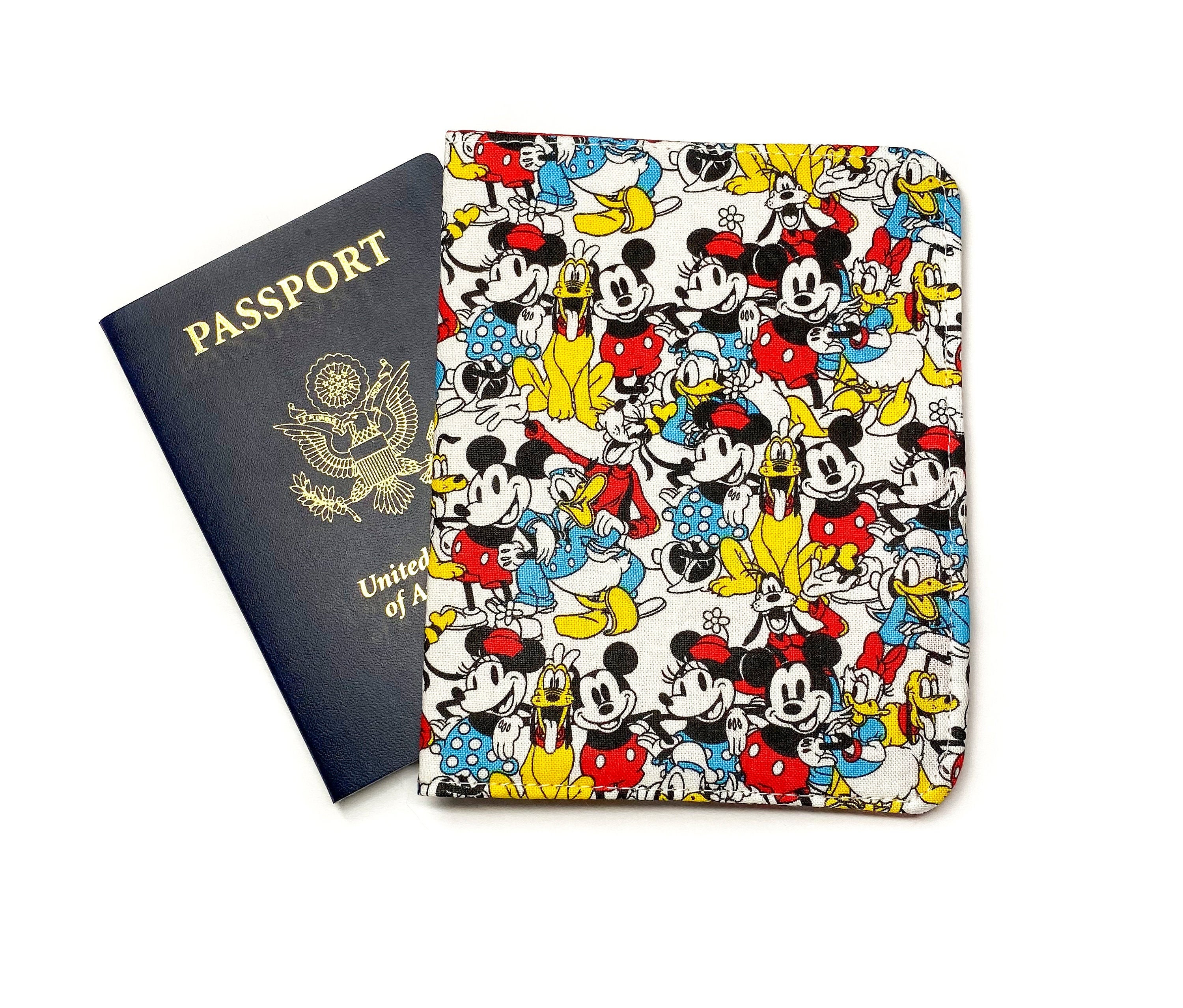 Disney Passport Holder Mickey & Minnie Passport Case Etsy