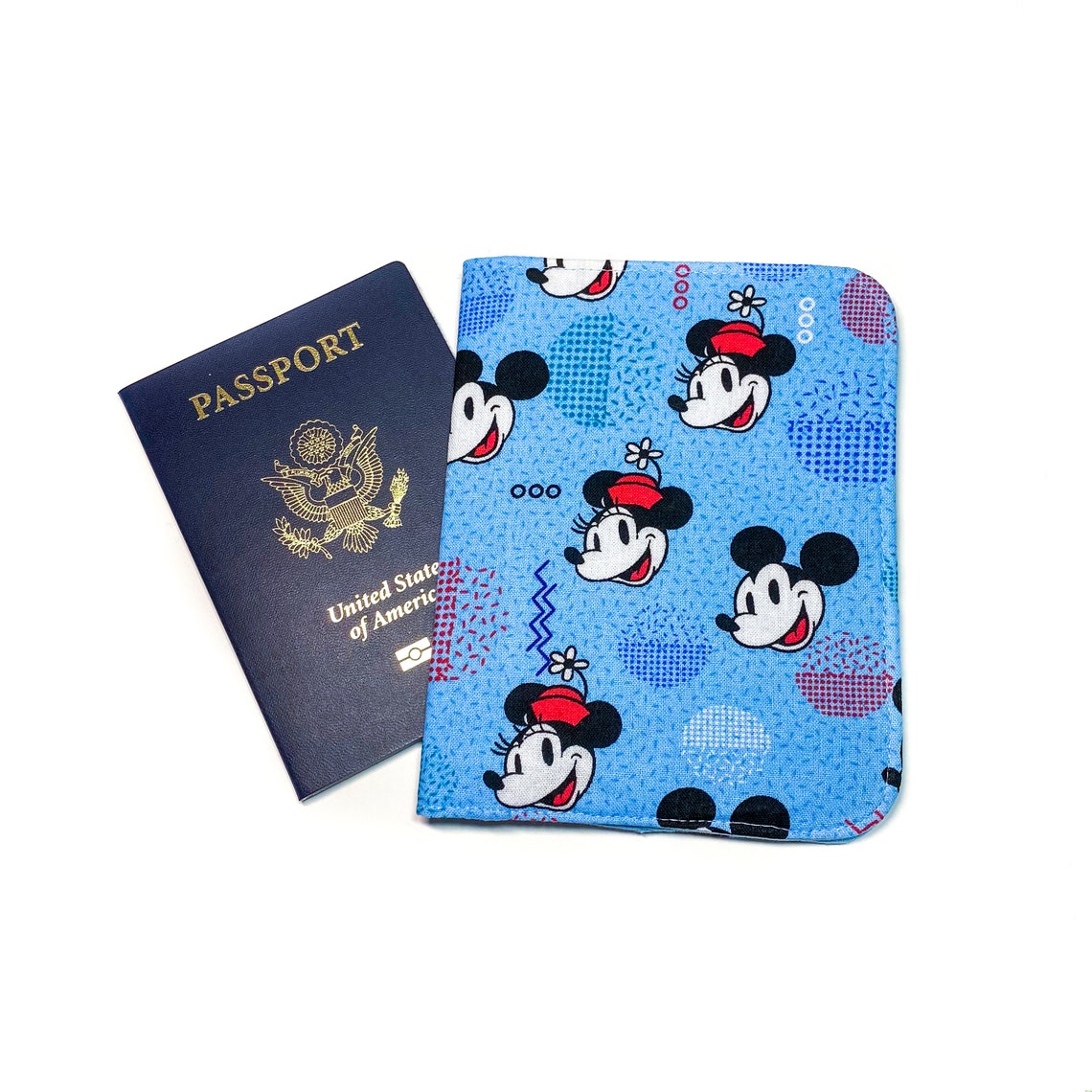 Disney Passport Holder Retro Mickey & Minnie Passport Case Etsy
