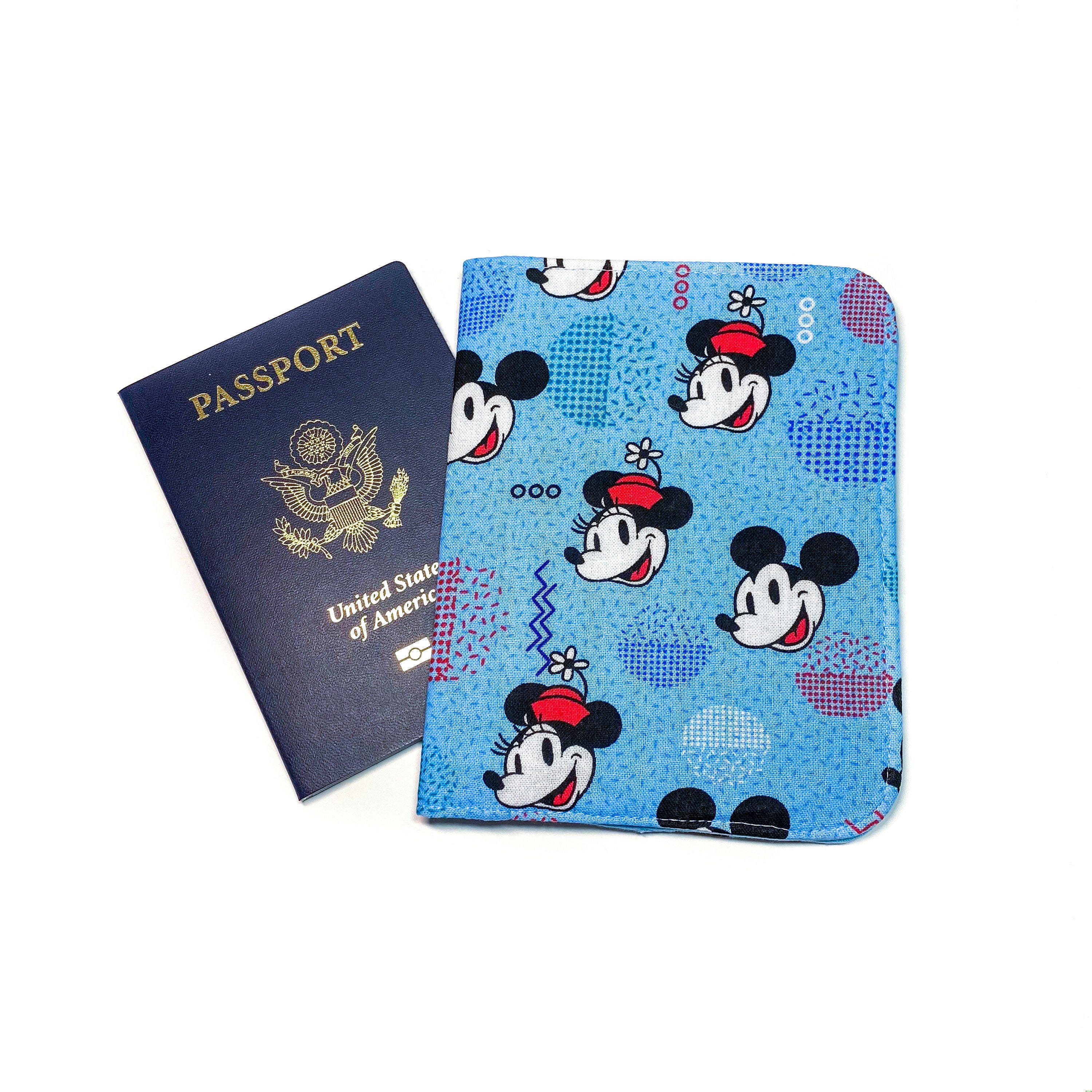 Disney Passport Holder Retro Mickey & Minnie Passport Case Etsy