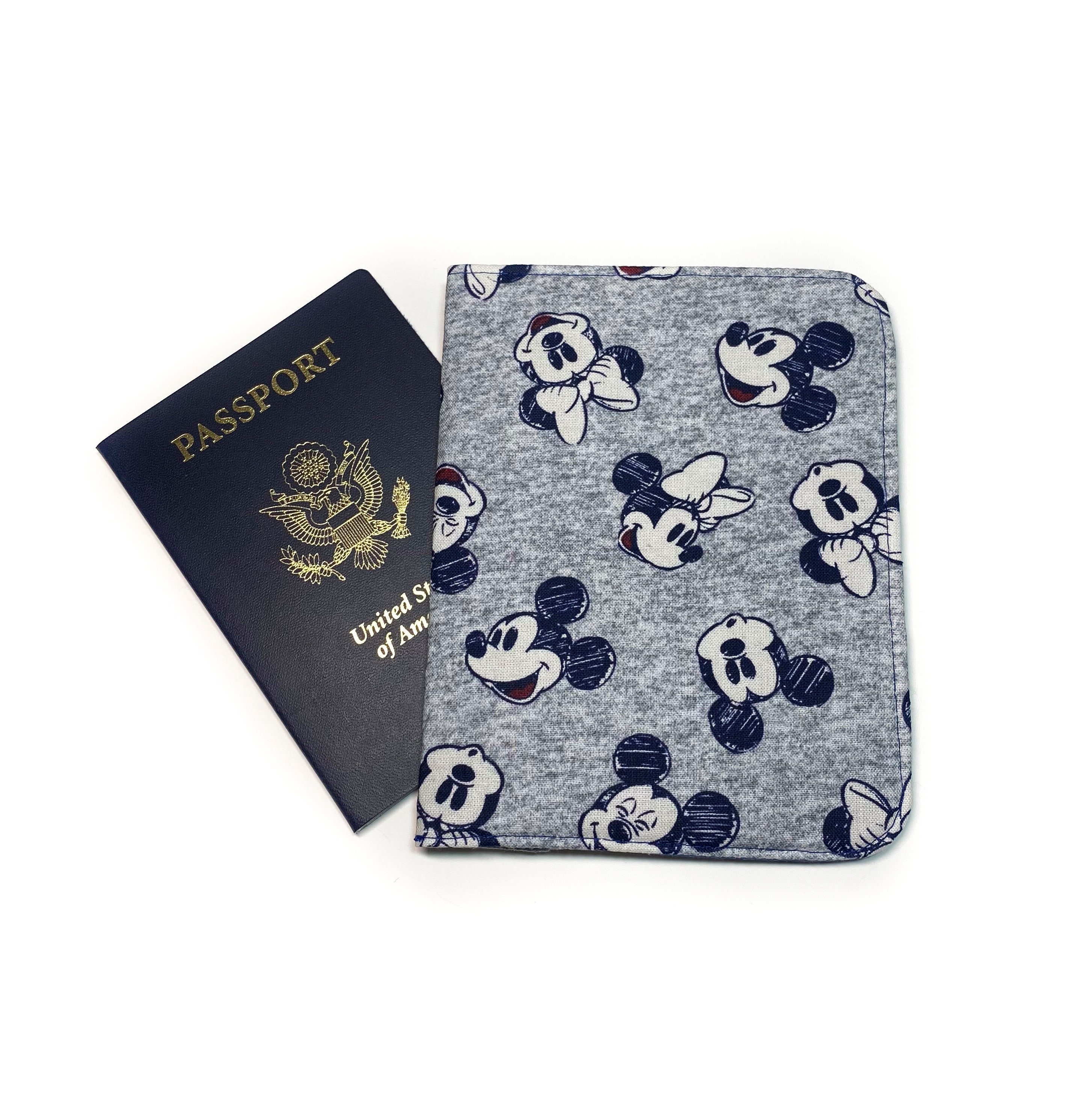 Disney Passport Holder Mickey & Minnie Passport Case Disney Etsy