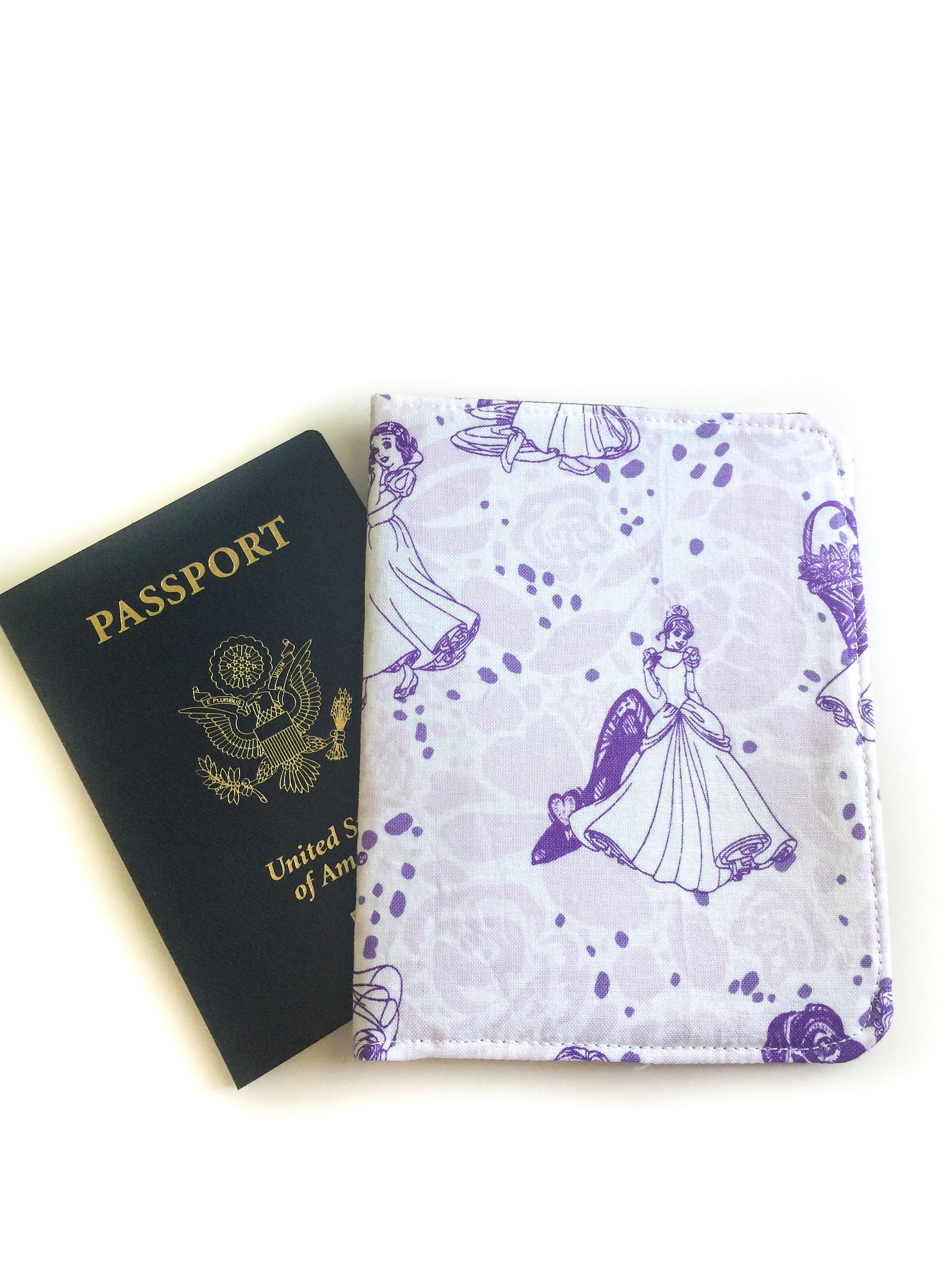 DISNEY PASSPORT HOLDER princess passport case passport cover Etsy