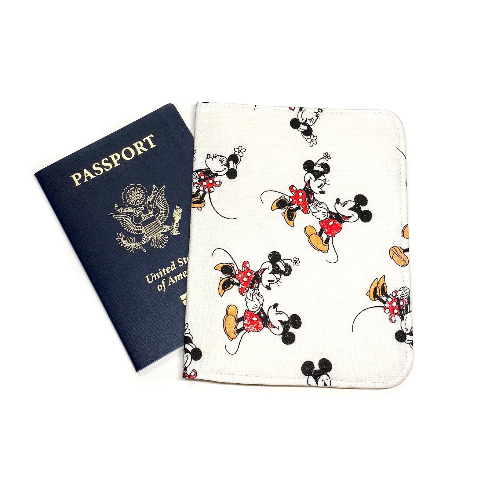 Disney Passport Holder Mickey & Minnie Passport Case Etsy