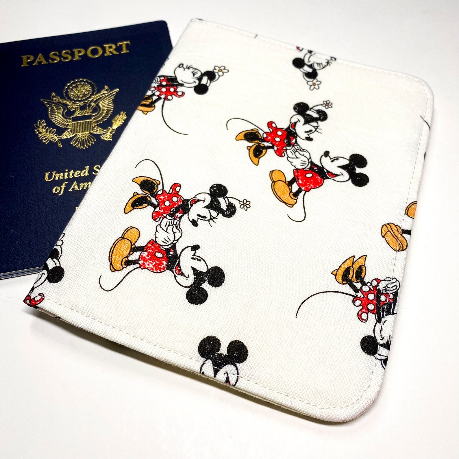 Disney Passport Holder Mickey & Minnie Passport Case Etsy