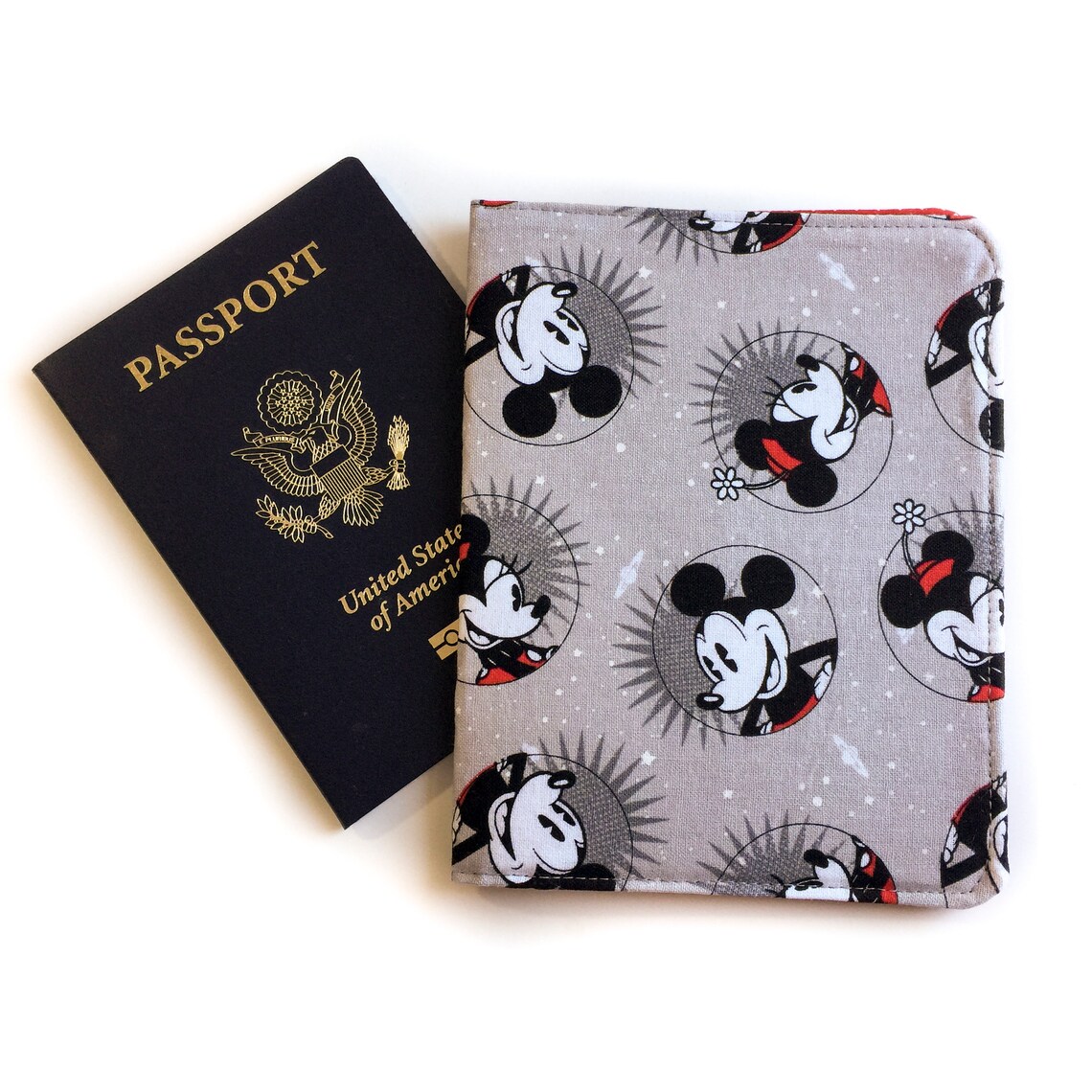 DISNEY PASSPORT HOLDER mickey passport case passport cover Etsy