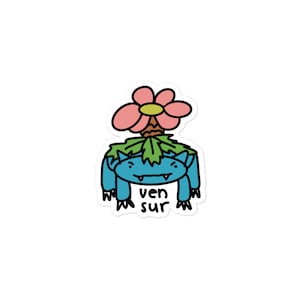 poorly drawn pokedex #0003: venusaur