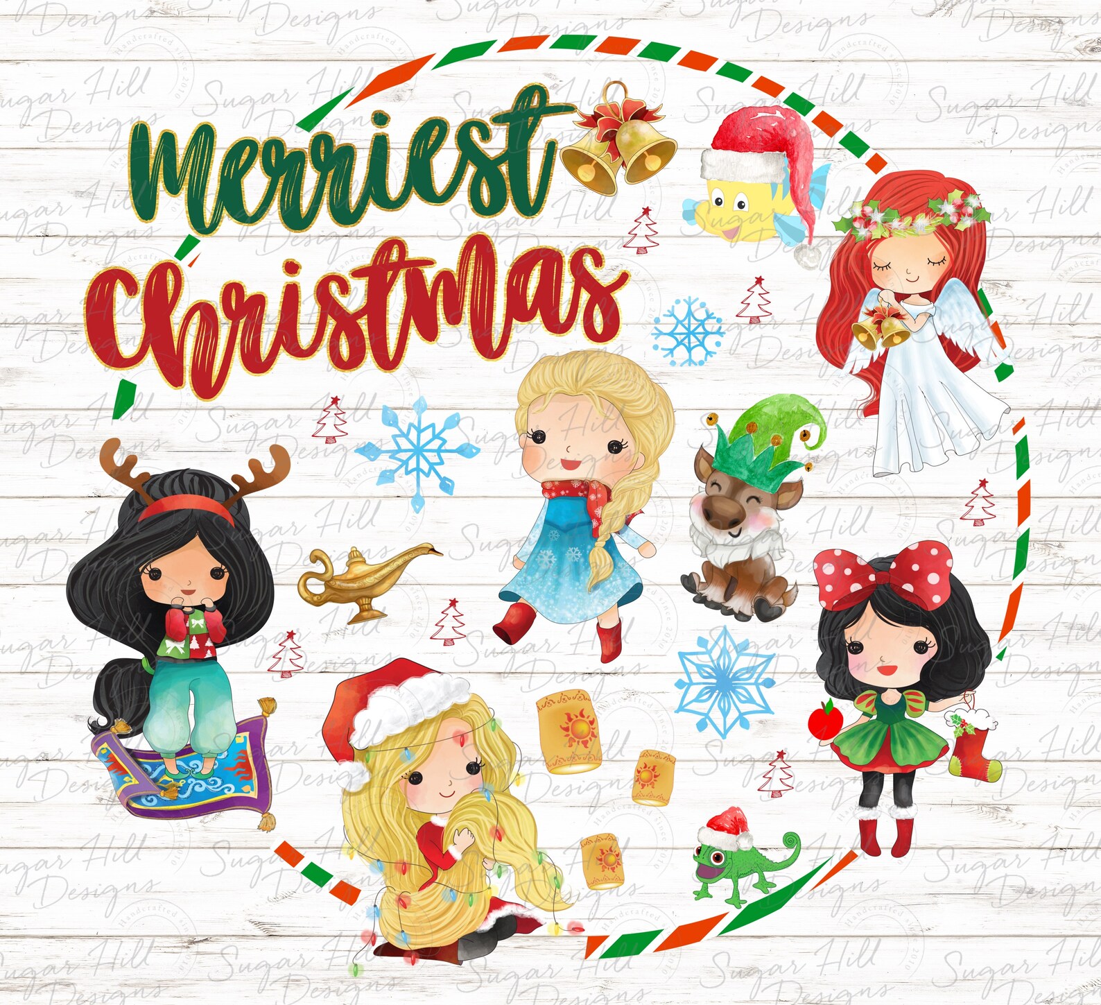 Disney Christmas Sublimation design digital download instant | Etsy