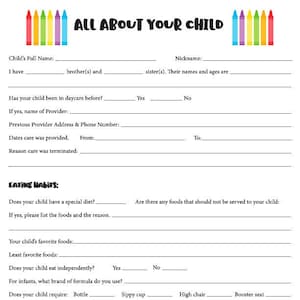 All about your child