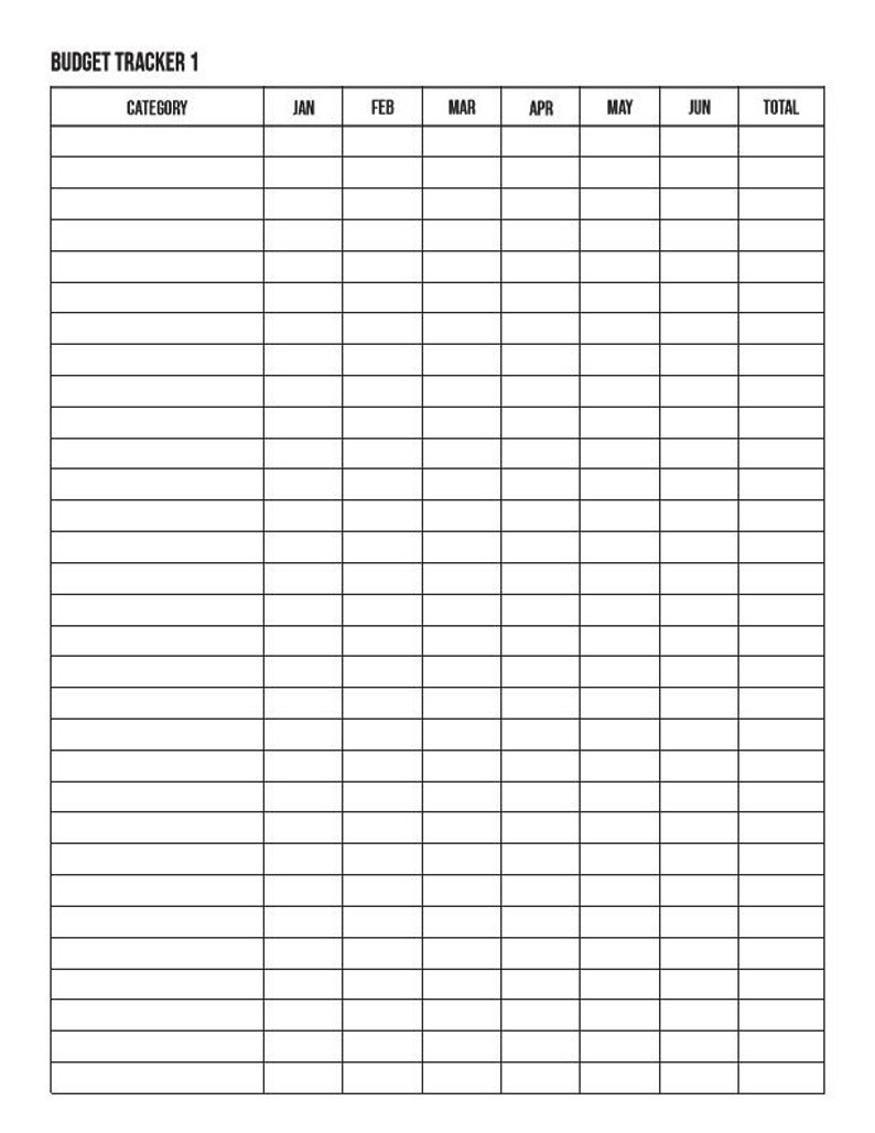 Simple Budget Tracker Etsy simple-budget-tracker-etsy