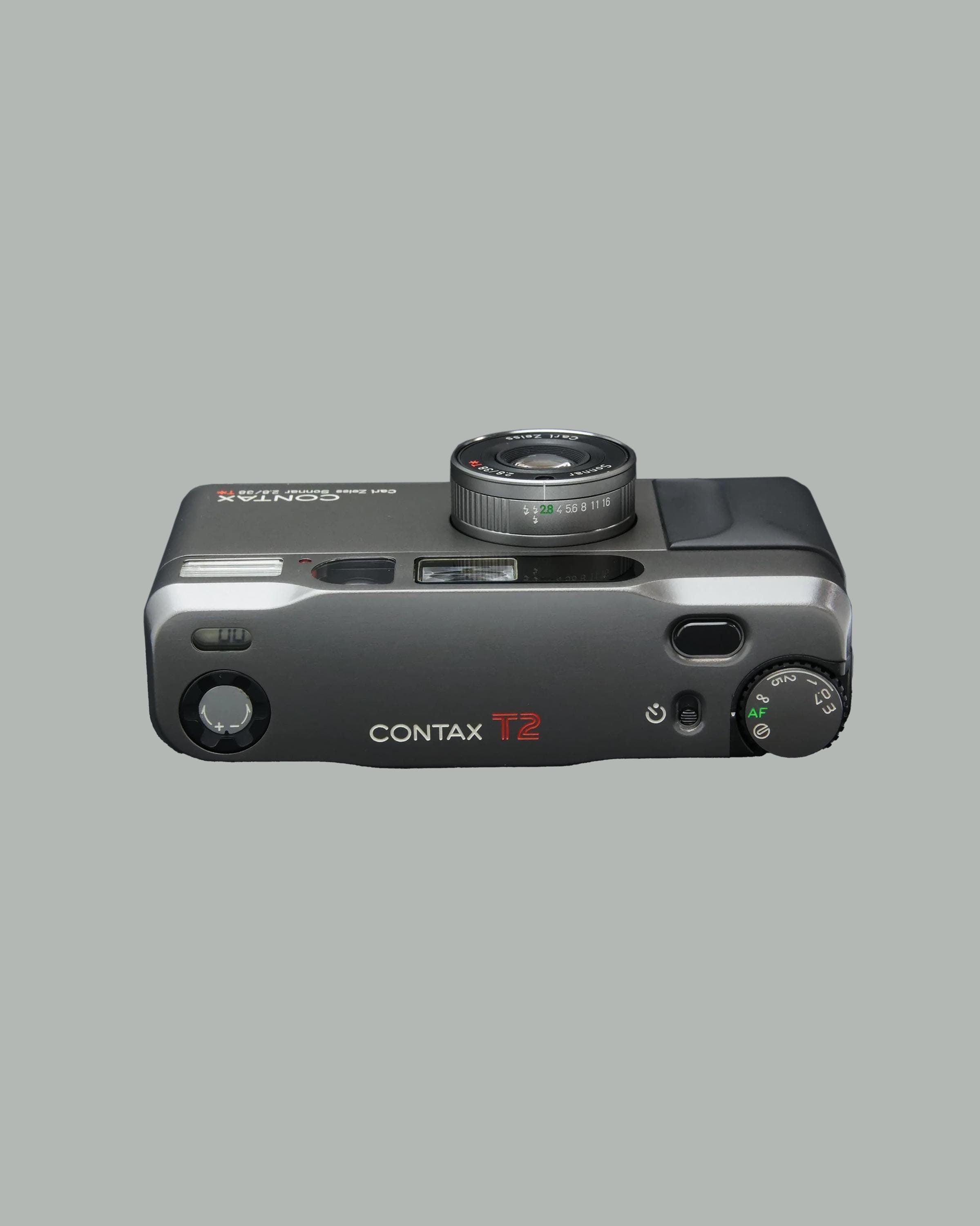 Contax T2 Titanium Black RARE Premium Point and Shoot 35mm Film