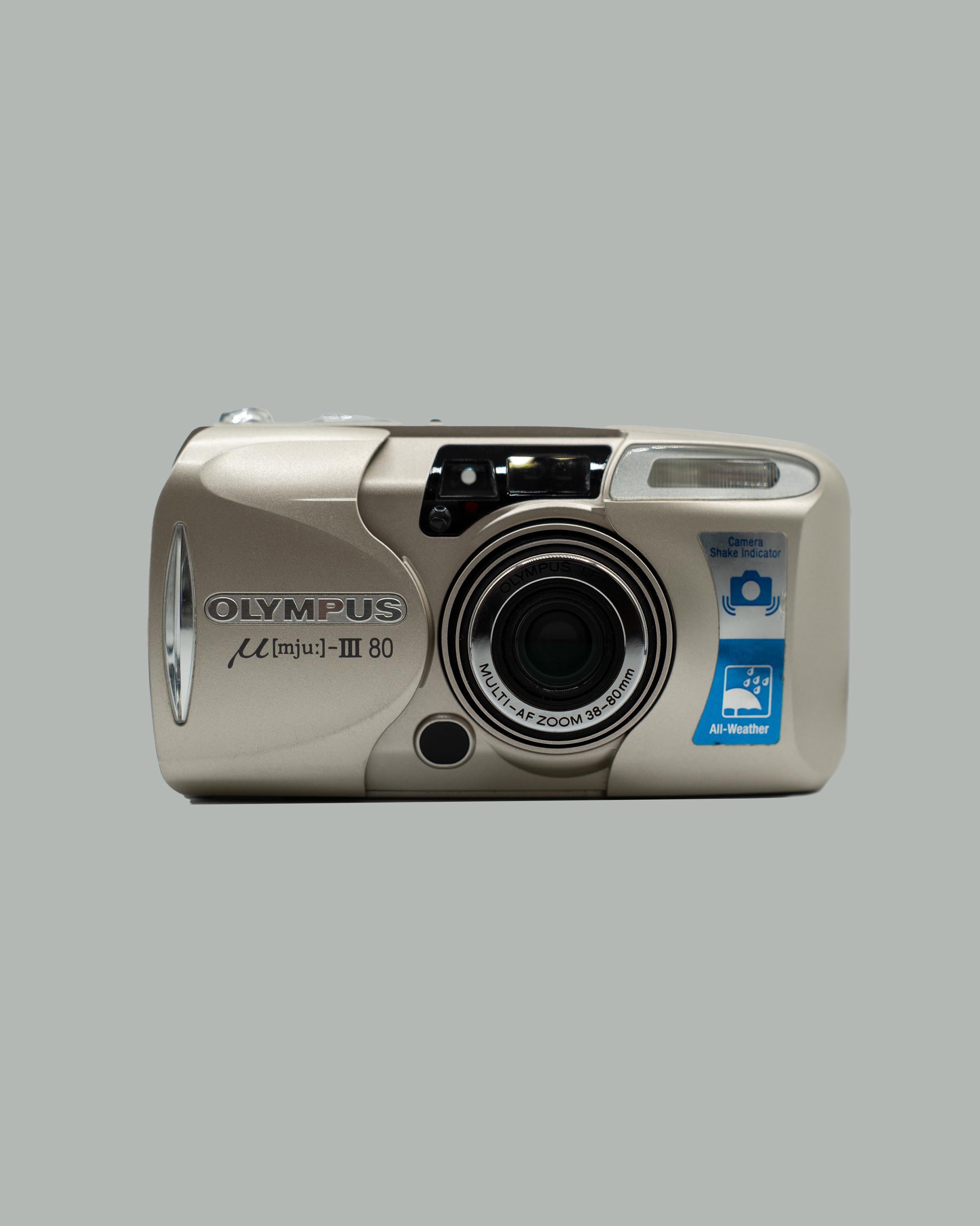 Olympus OLYMPUS μ [mju:]-II ZOOM 38-80mm コンパクト フィルムカメラ 