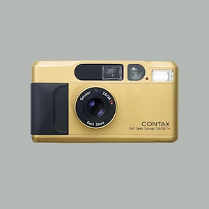 Contax T2 Gold Ultra RARE Point and Shoot Film Camera / Vintage / 35mm
