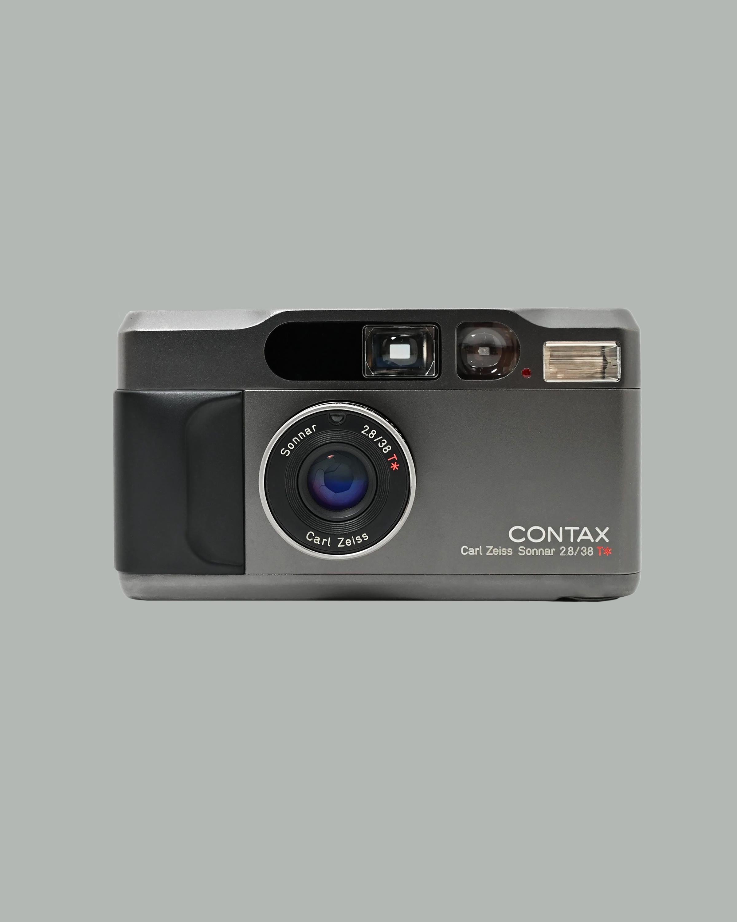 Contax T2 Titanium Black RARE Premium Point and Shoot 35mm Film