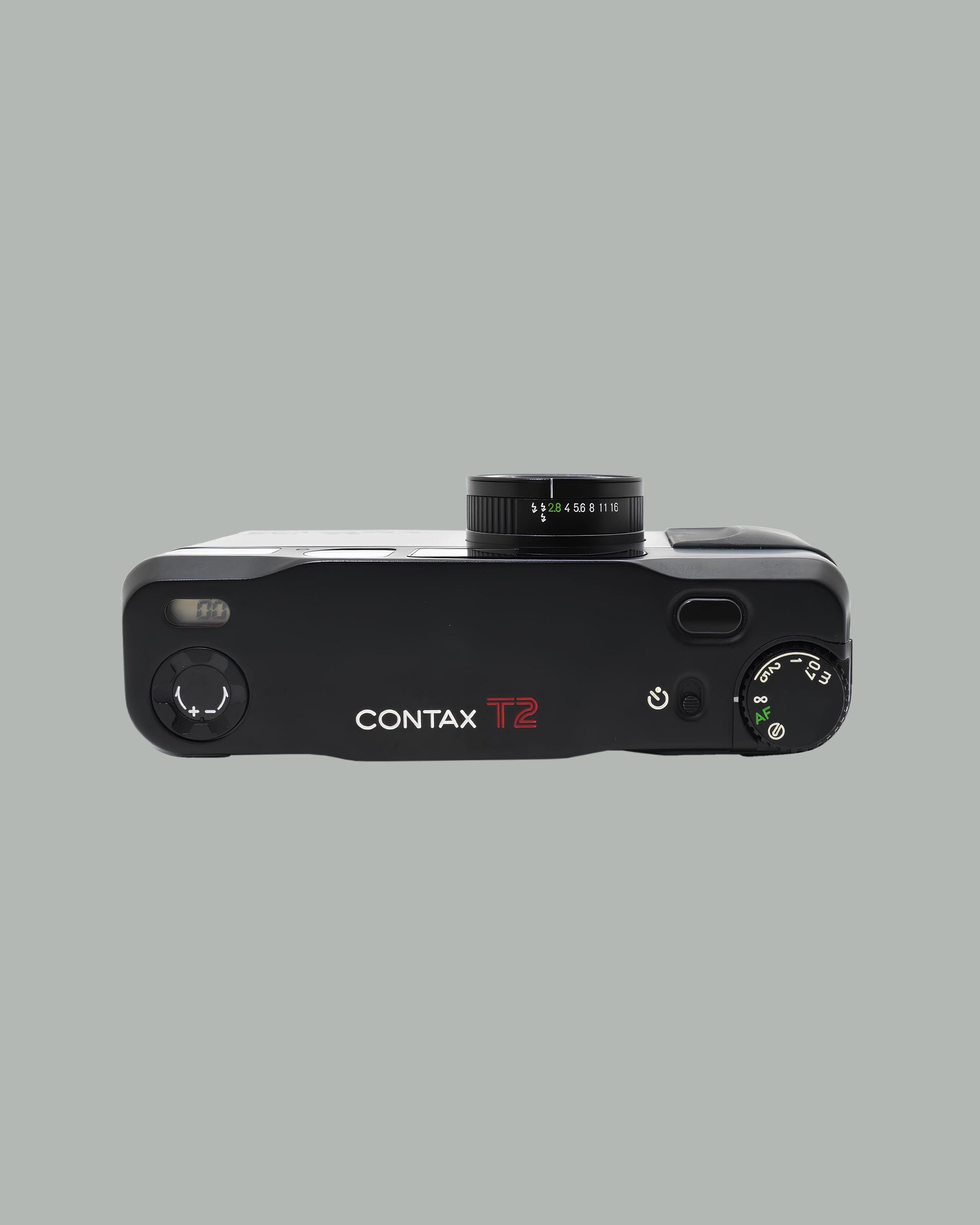 CONTAX T2ブラック Contax T2 Black / Super RARE / Excellent Condition / Point and