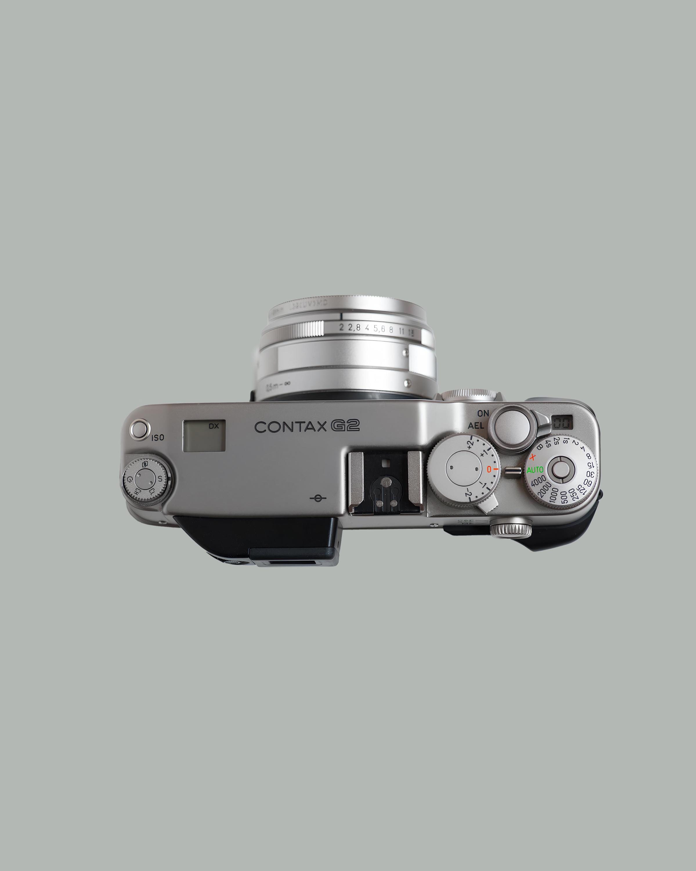 Contax G2 Film Camera + Carl Zeiss 45mm F2 Lens + Contax TLA200