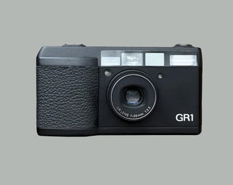 RARE Boxed Ricoh Gr1v Date: Black 35mm Film Camera - Tested - Etsy