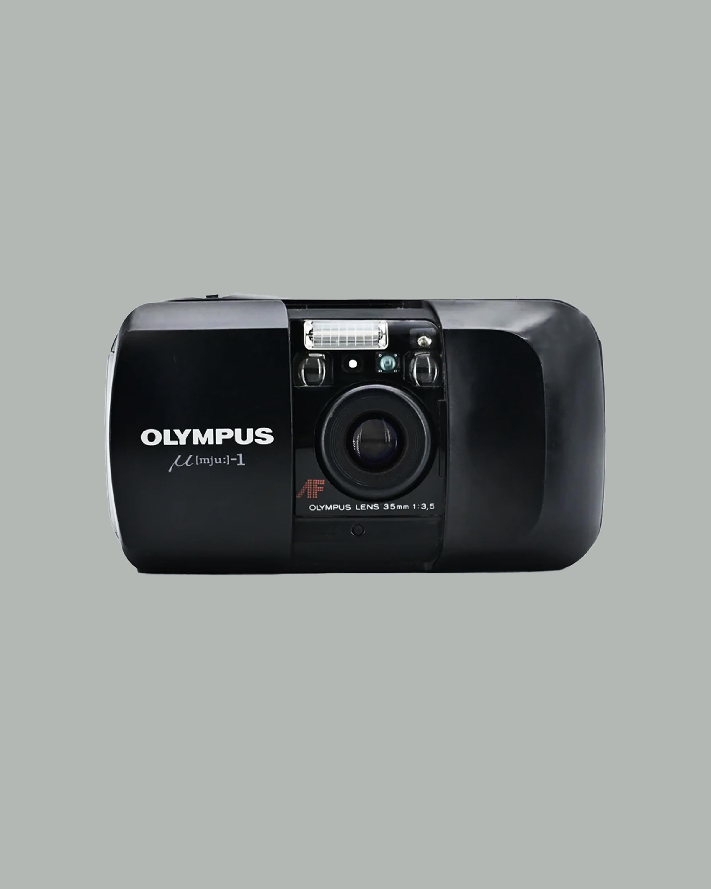 Olympus μ mju 1 AF Black Film Camera Olympus μ mju 1 Black AF
