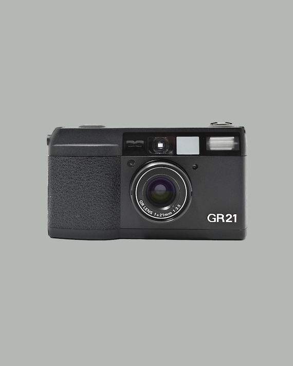 Ricoh GR21 Film Camera / Super Rare / LCD Works / Point and Shoot