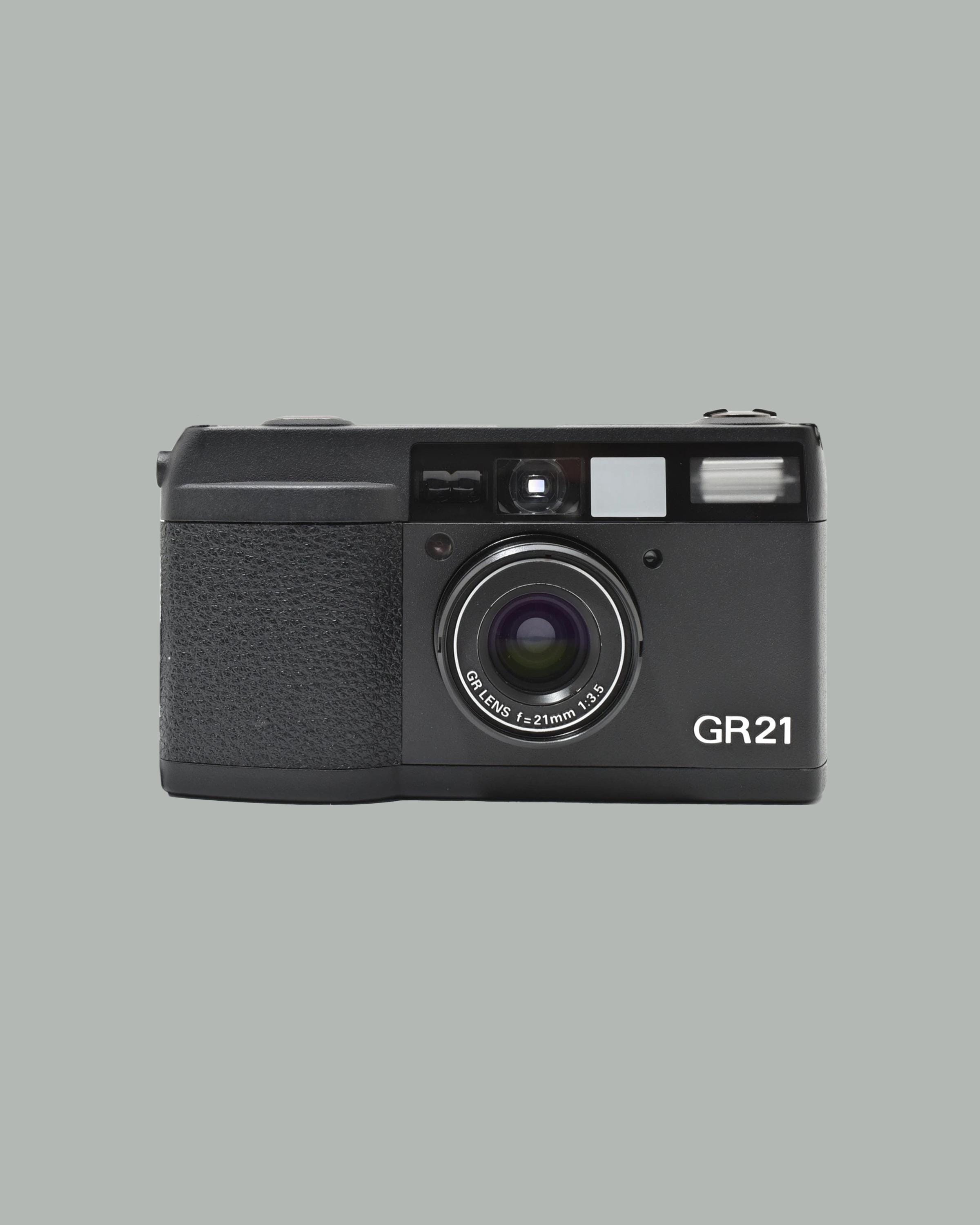 Ricoh GR21 Film Camera / Super Rare / LCD Works / Point and Shoot
