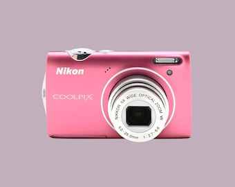 Nikon Coolpix L27 Silver Compact Digital Camera 16.1MP 5X Zoom - Etsy