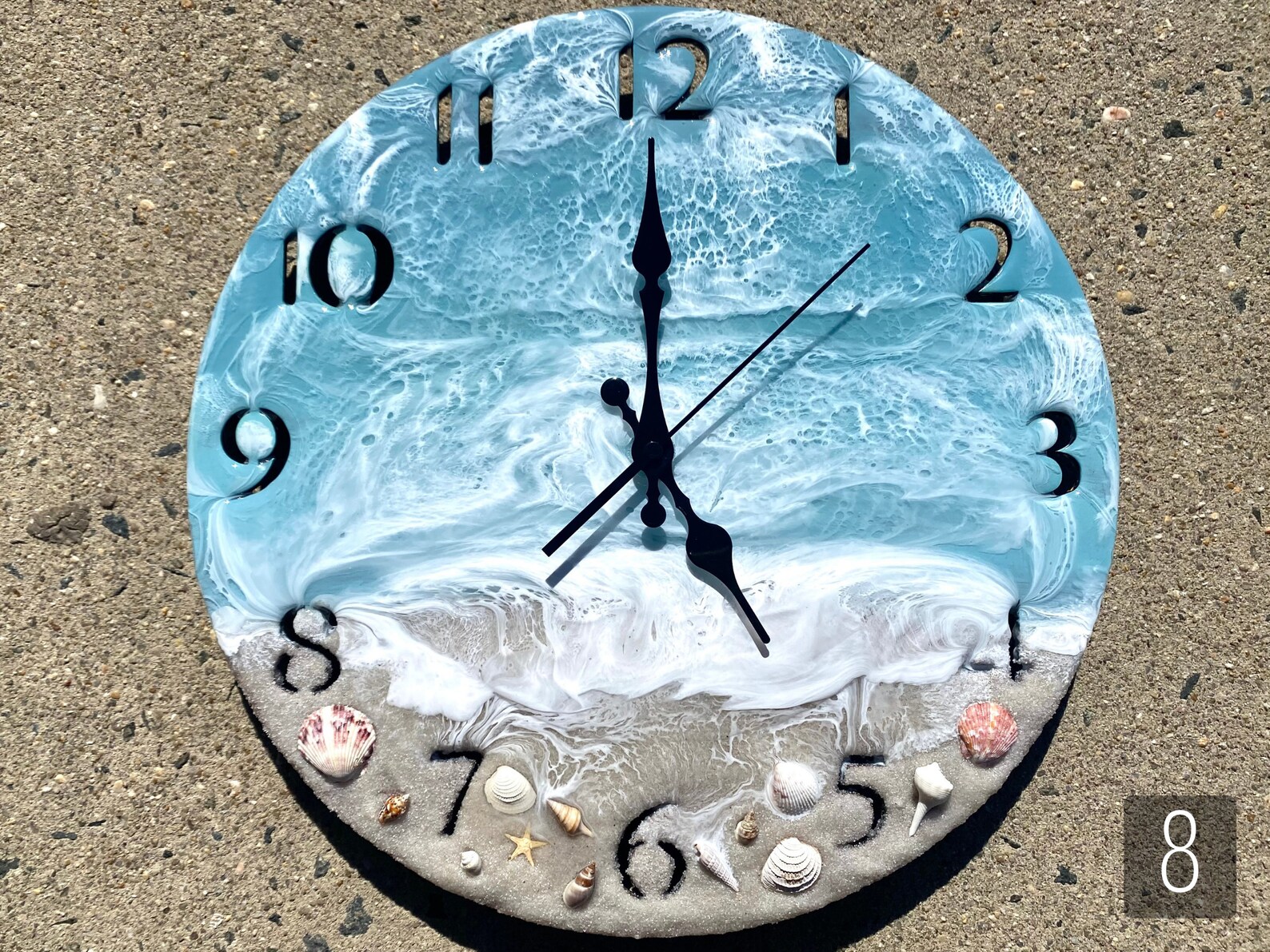 14 Beach Clock Beach Themed Clocks Luxury Ocean Etsy