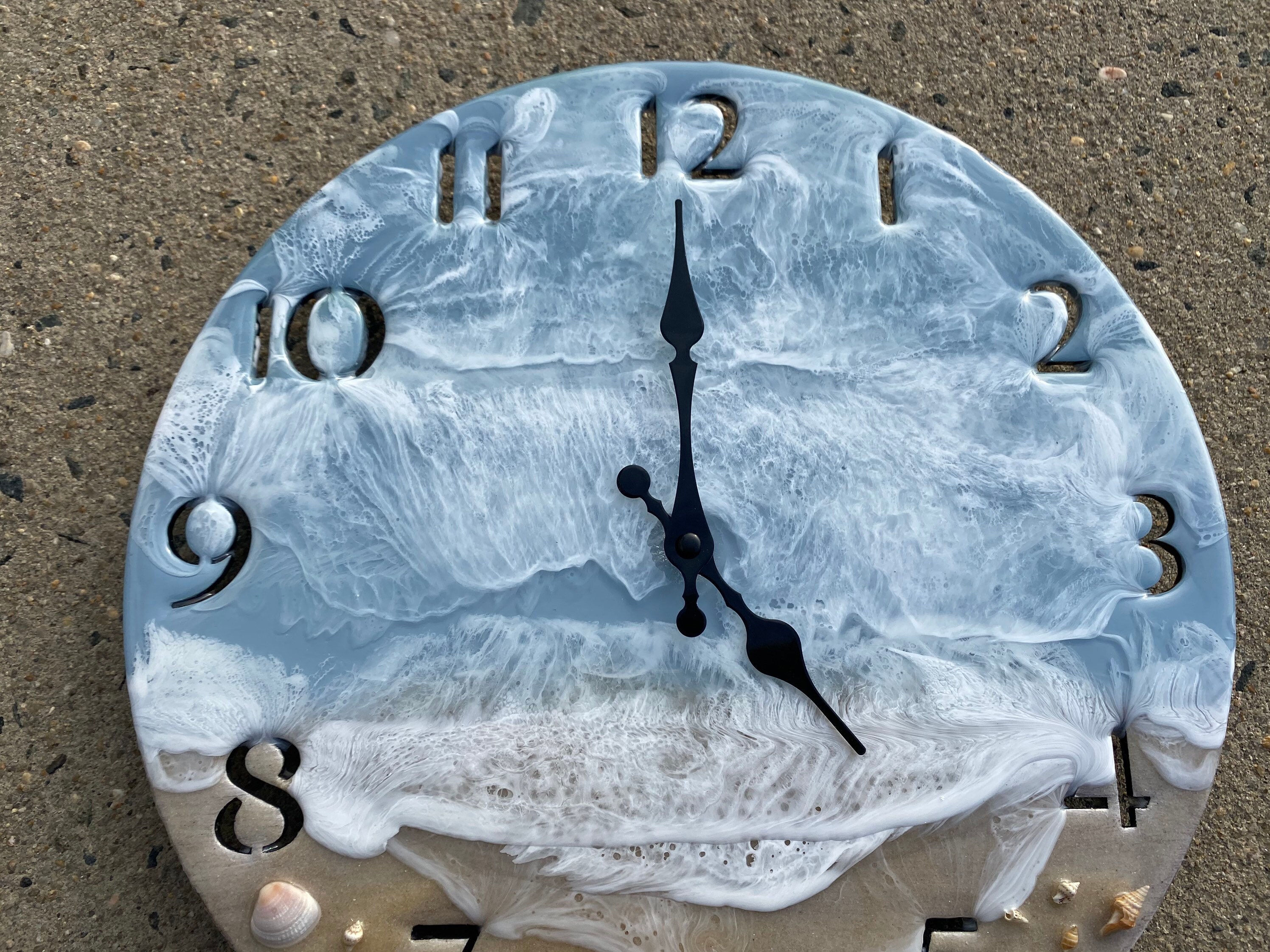 MTO Strand Uhr Ozean Home Decor Dekoration Wand Kunst | Etsy