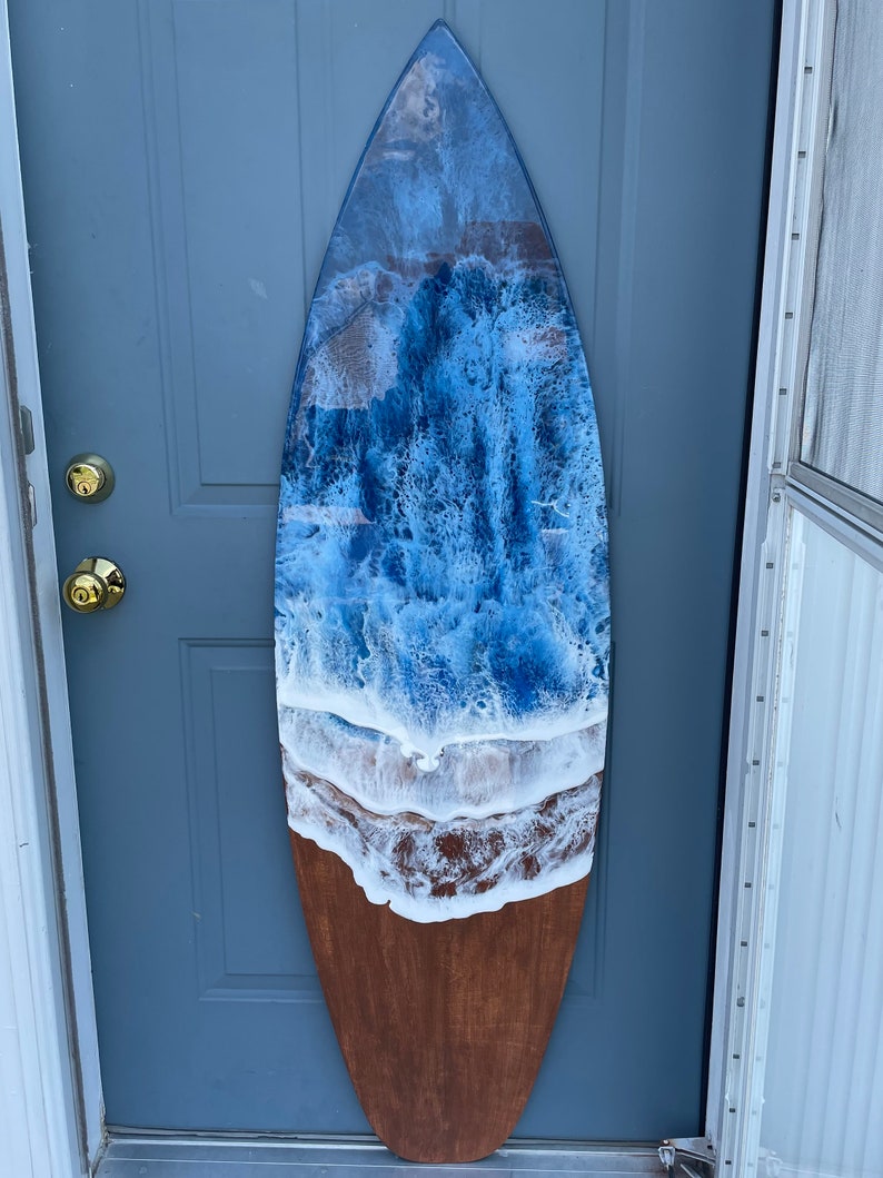 Surfboard Wall Art Surf Decor Beach House Surfing Etsy