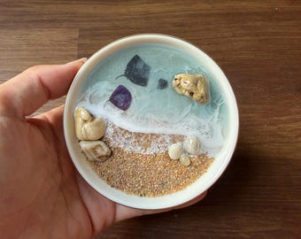 Cape May Diamond Ring Dish, Stingray Jersey Shore Ocean Beach Wedding Engagement Gift