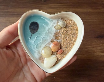 Cape May Diamond Ring Dish, Horseshoe Crab Jersey Shore Ocean Beach Wedding Engagement Gift