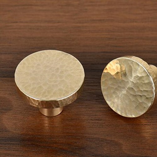 Modern Brass Small Knobs Knobs Simple Drawer Knobs Etsy