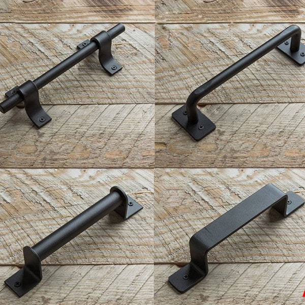 American Barn Door Pull Handle Sliding Door Sliding Door Wooden Door Antique Old Iron Pipe Pull Handle