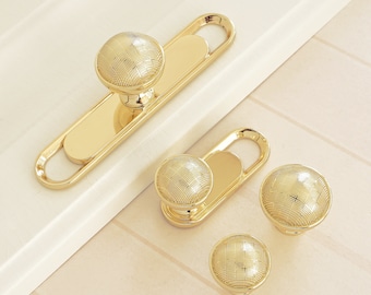 Le tiroir d’or tire des poignées d’armoire boutons boutons de tiroir tire la cuisine tire la cuisine noire armoire de matériel Knobs Furniture Hardware