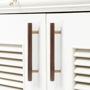 3.78"5"6.3"8.8"12.6"Walnut Wood Drawer Pulls Knobs Cupboard Handles Cabinet Handles Cabinet Door Handle Drawer Pulls Dresser Knob