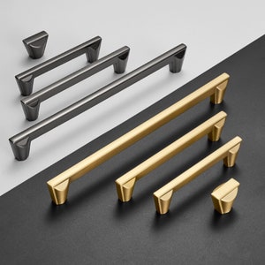 3.78'' 5'' 8.8''Gold Cabinet Pulls Handles Dresser Knobs Drawer Pulls Cupboard Handle Kitchen Pulls Closet Wardrobe Handle Kitchen Hardware