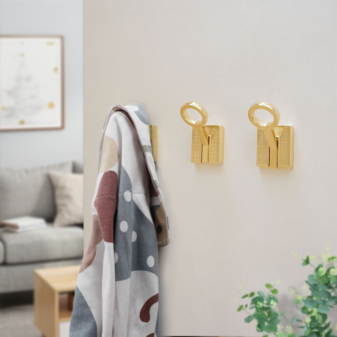 Modern Gold Wall Hooks Coat Hooks Hangers Decorative Wall Hook Etsy