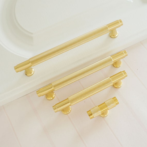 3.78 5 6.3 Gold Kitchen Handles Etsy