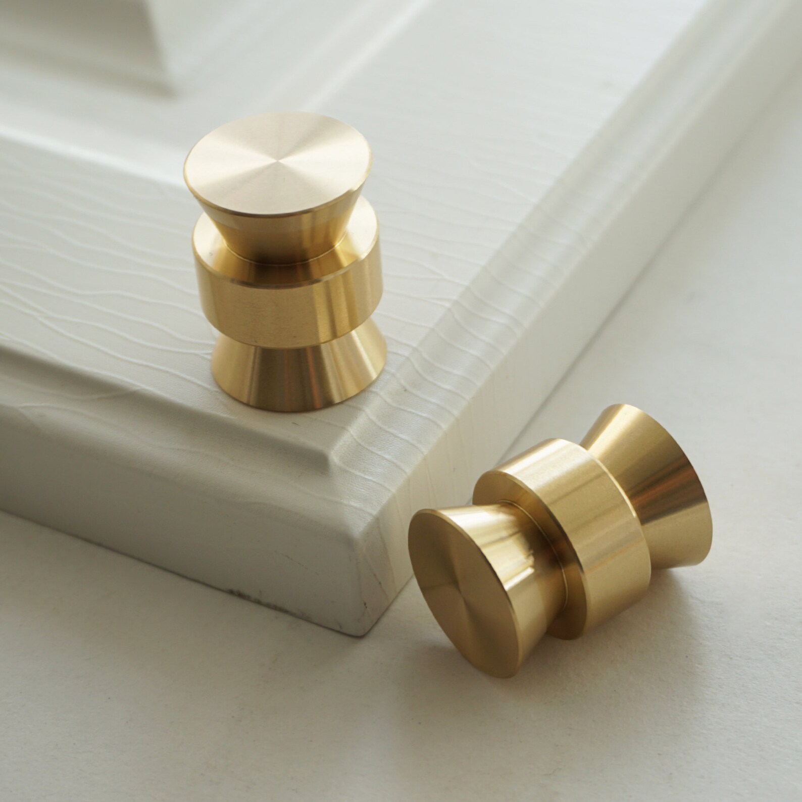 Gold Kitchen Pulls Drawer Knob Pull Handles Pure Etsy