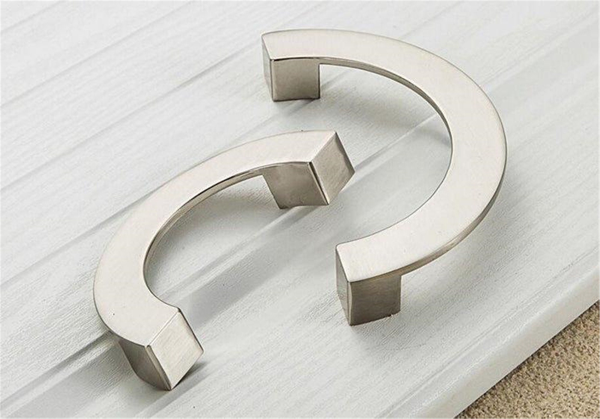 3.75'' 5'' Moderne schwarze Schubladengriffe | Etsy