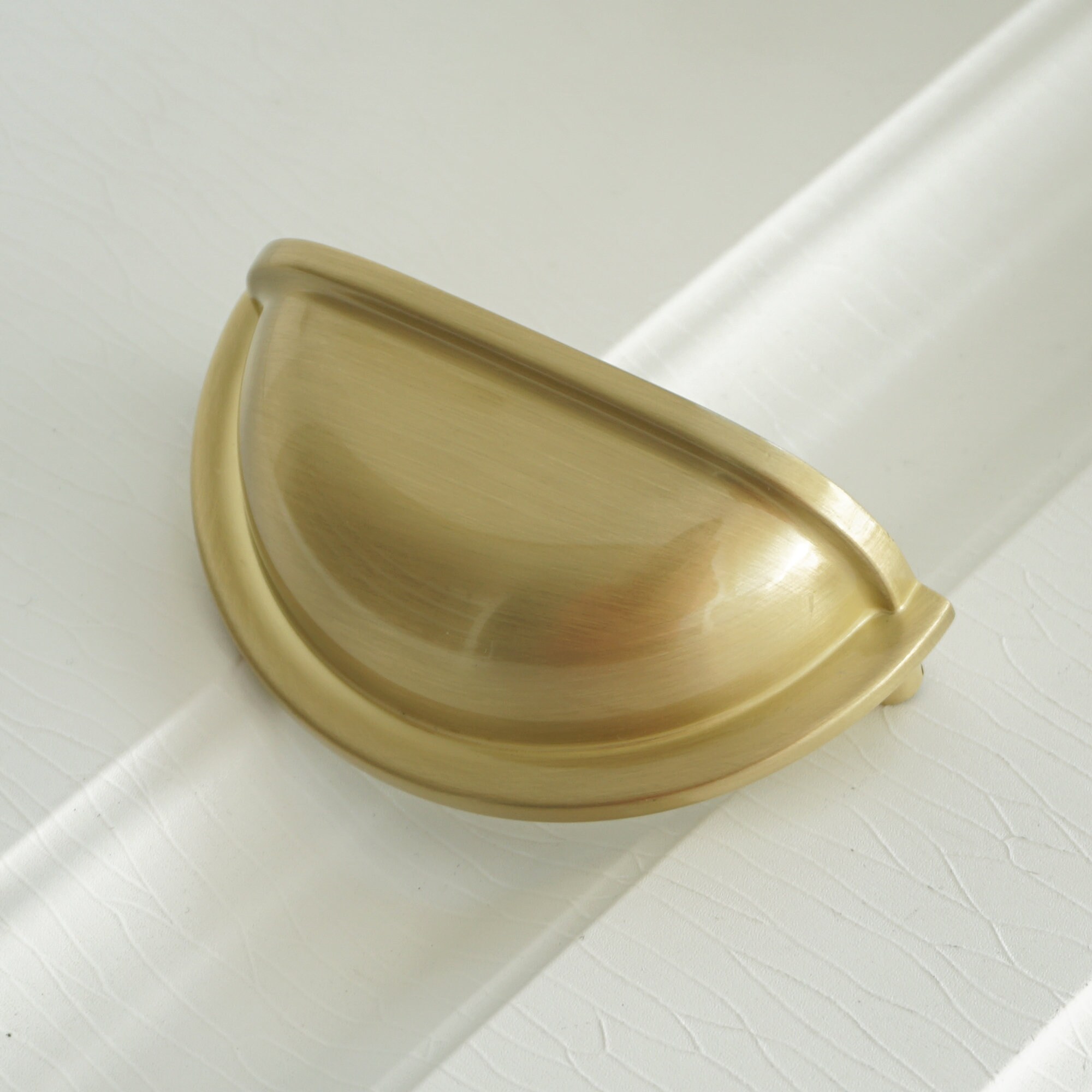 3 Brushed Gold Kitchen Handles Drawer Pulls Etsy Australia