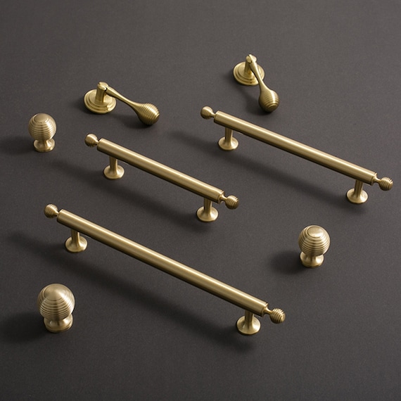 3.78 5 6.3Solid Brass Drawer Pulls Knobs Ball Dresser Knobs