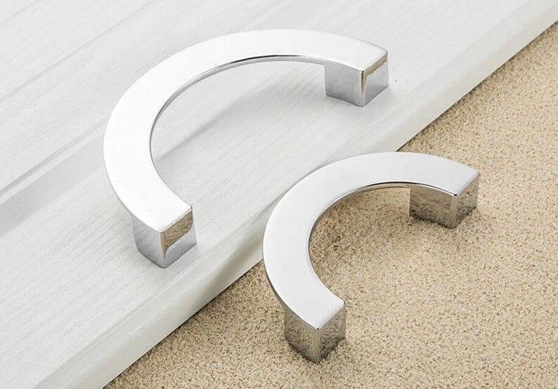 3.75'' 5''modern Black Drawer Pulls Knob Etsy